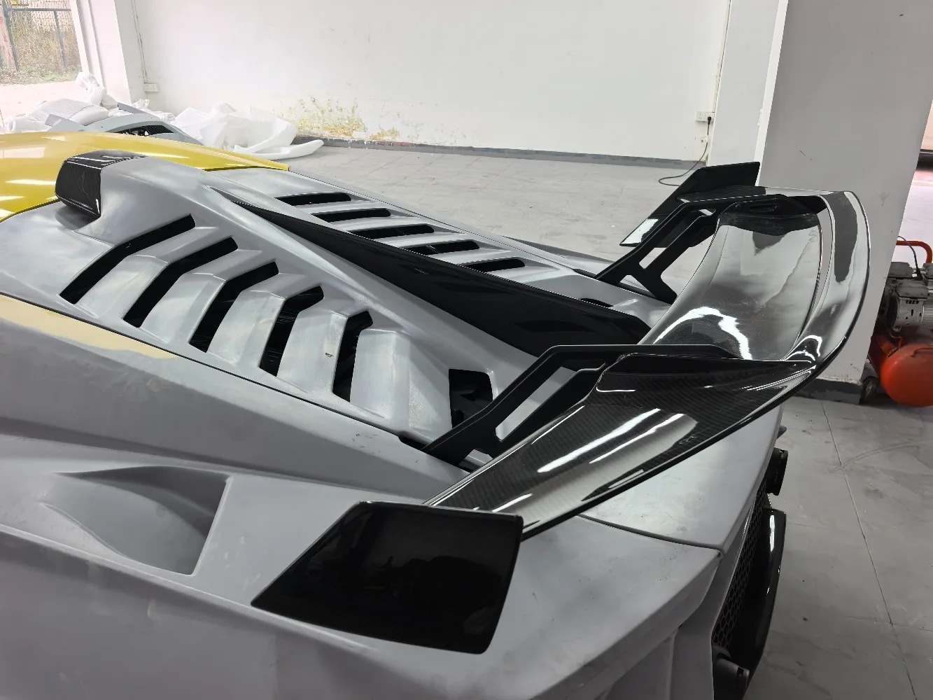 Dry Carbon Fiber Material STO Body Kit Full Set Bumper Hood Wing for Huracan LP580 LP610 EVO